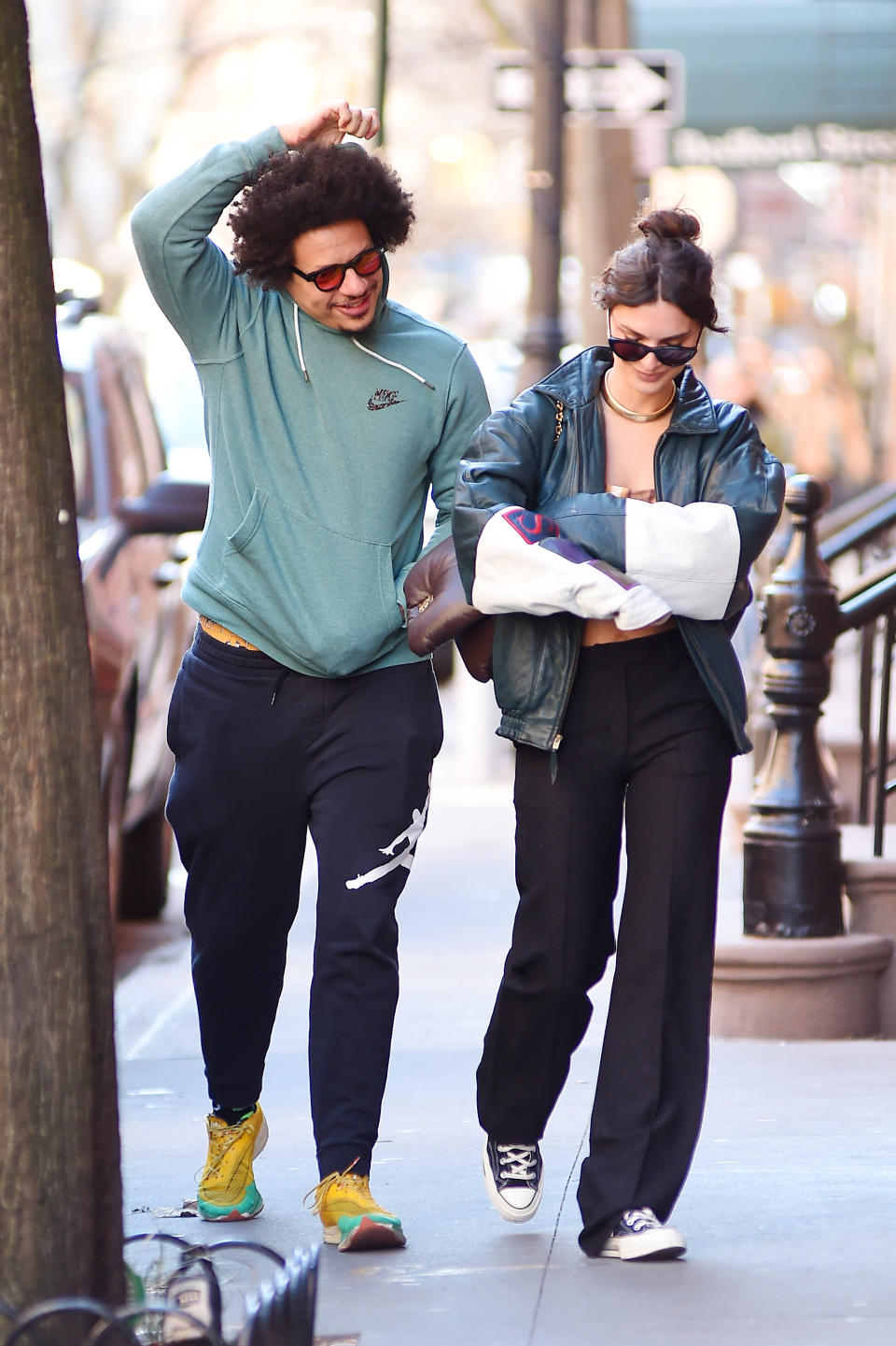 Eric André and Emily Ratajkowski