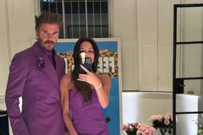 Victoria and David Beckham