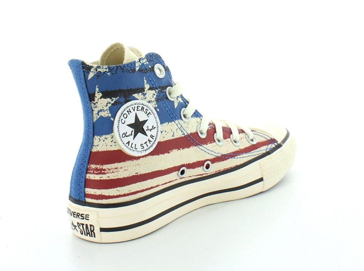 Converse American Flag Styled Chuck Taylor All-Star Shoes