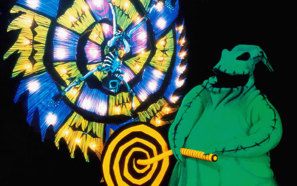 Oogie Boogie, voiced by Ken Page, in <em>The Nightmare Before Christmas.</em> (Image: Disney/Buena Vista Pictures/Everett Collection)