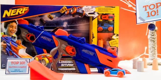  NERF Nitro Longshot Smash : Toys & Games