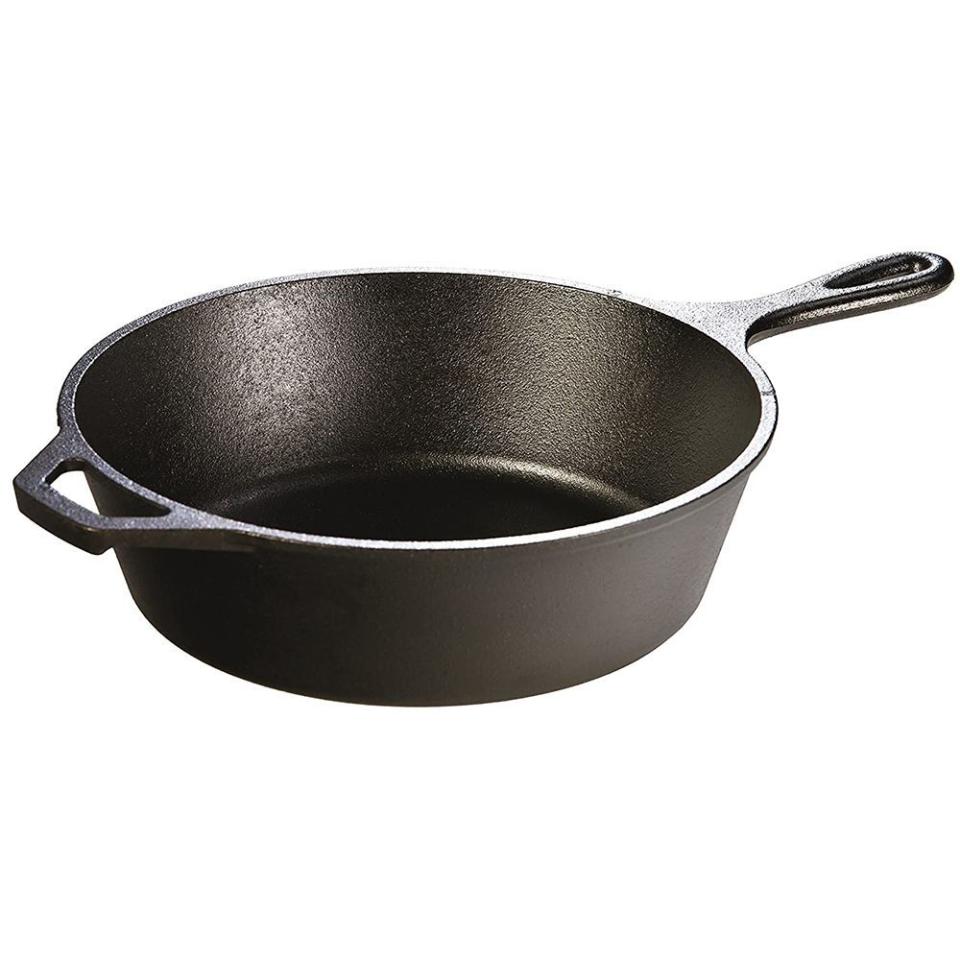 5) Lodge Cast Iron Deep Skillet