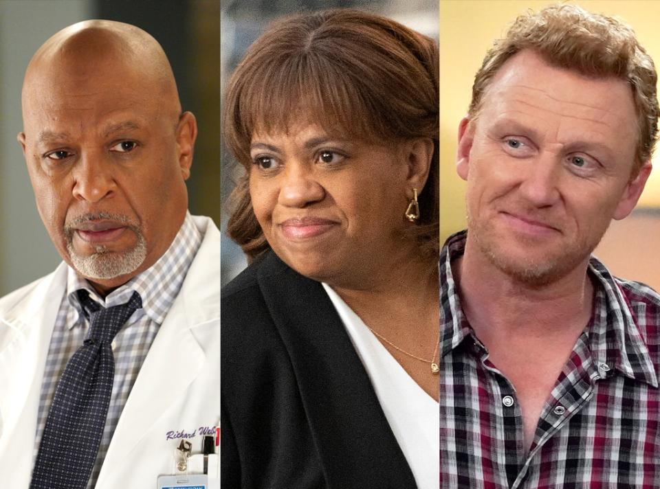 Greys Anatomy, Chandra Wilson, James Pickens, Kevin McKidd