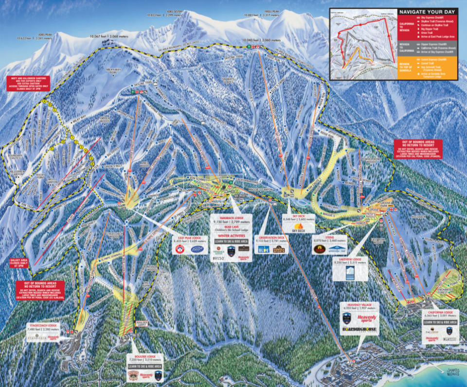 Trail map <a href="https://www.skiheavenly.com/-/aemasset/sitecore/heavenly/maps/20211109_HV_Winter-Trail_Map..001.pdf" rel="nofollow noopener" target="_blank" data-ylk="slk:courtesy of Heavenly.;elm:context_link;itc:0;sec:content-canvas" class="link ">courtesy of Heavenly.</a>