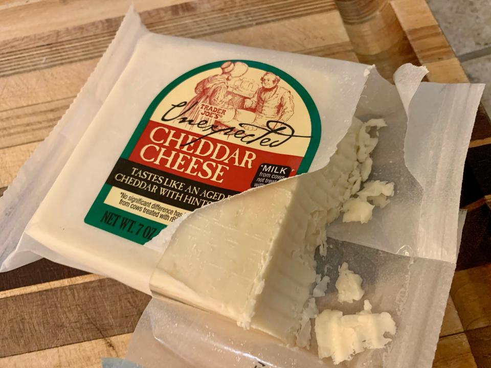 trader joe's unexpected cheddar