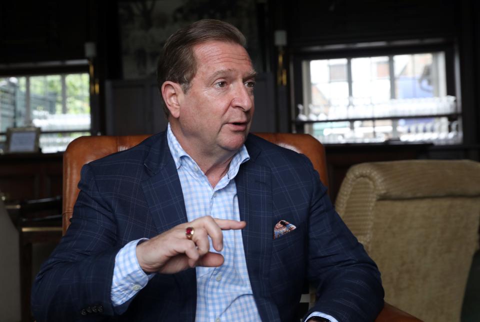 Colin Burns in the clubhouse at Winged Foot Golf Club Sept. 1, 2020. The former general manager was part of the club's team that hosted the U.S. Open in 2006 and 2020 on the famed West Course.