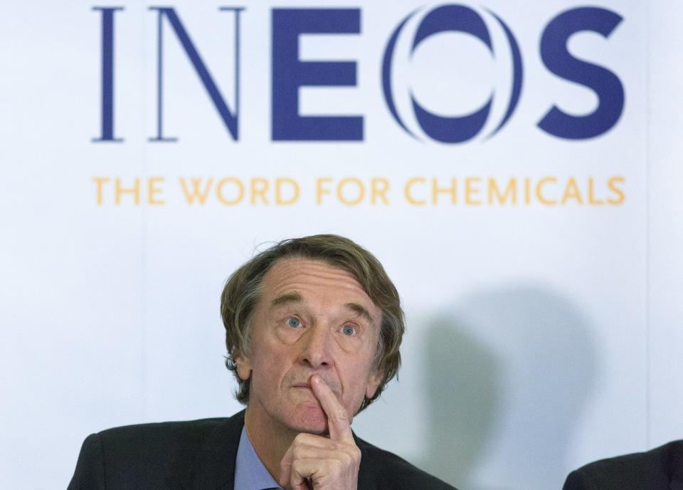 Jim Ratcliffe, chairman and chief executive of petrochemical firm Ineos. Photo: JUSTIN TALLIS/AFP/Getty Images