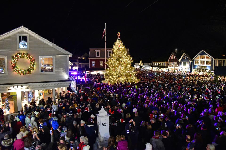 Christmas Prelude took place from Dec. 1-11. Now in its 41st year, the festive event sponsored by the Kennebunkport Business Association features tree-lighting ceremonies, fireworks, art & craft fairs, Santa and more.