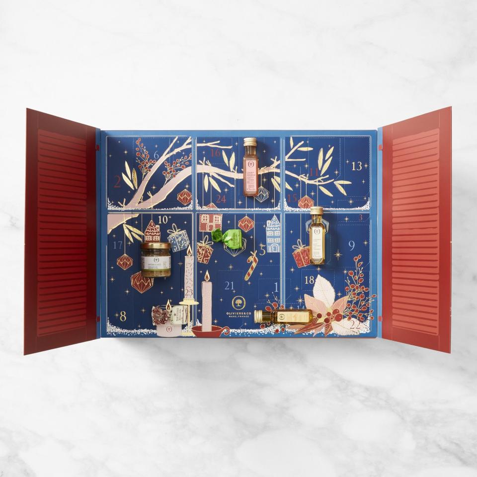 <p><a href="https://go.redirectingat.com?id=74968X1596630&url=https%3A%2F%2Fwww.williams-sonoma.com%2Fproducts%2Foliviers-co-advent-calendar&sref=https%3A%2F%2Fwww.countryliving.com%2Fshopping%2Fgifts%2Fg40922090%2Fbest-adult-advent-calendars%2F" rel="nofollow noopener" target="_blank" data-ylk="slk:Shop Now;elm:context_link;itc:0;sec:content-canvas" class="link ">Shop Now</a></p><p>Oliviers & Co. Advent Calendar</p><p>williams-sonoma.com</p><p>$85.95</p><span class="copyright">Williams Sonoma</span>