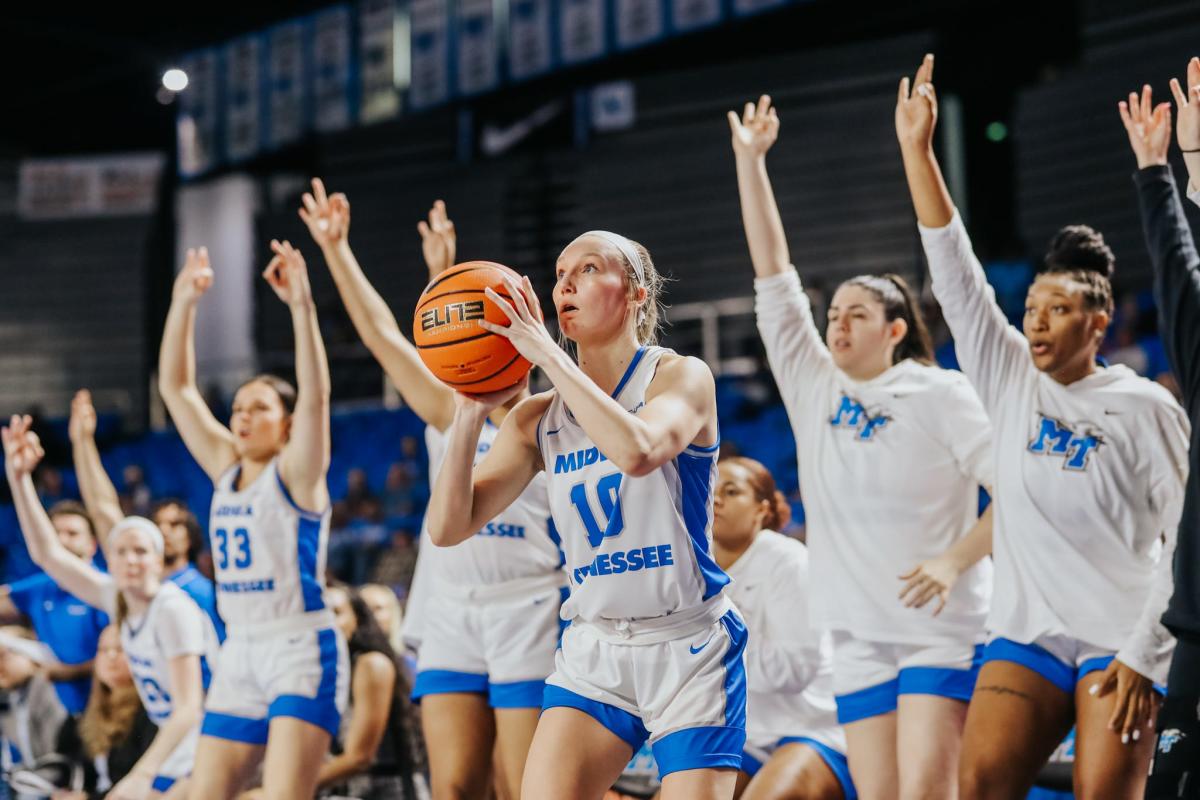 Best in Tennessee? MTSU women's basketball team ranked No. 23 in AP poll