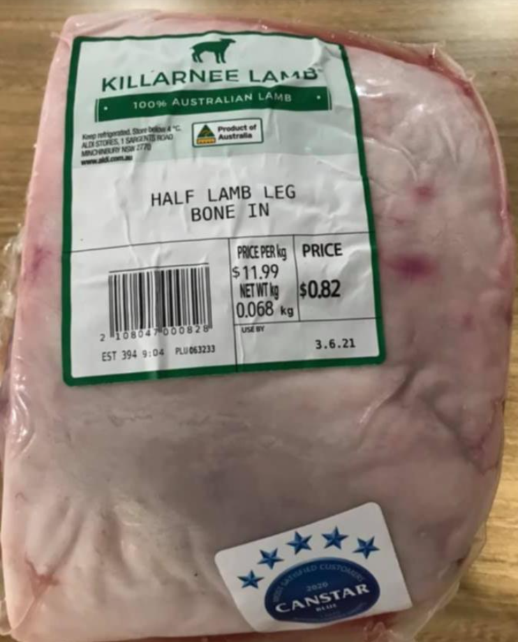 aldi lamb roast bargain