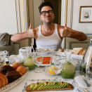 <p>The host and creator of HBO Max's <a href="https://variety.com/2022/tv/news/dan-levy-the-big-brunch-sohla-el-waylly-will-guidara-judges-1235219319/" rel="nofollow noopener" target="_blank" data-ylk="slk:The Big Brunch;elm:context_link;itc:0;sec:content-canvas" class="link "><em>The Big Brunch</em></a> sure does love a big brunch! <a href="https://people.com/tv/daniel-levy-makes-his-sexiest-man-alive-issue-debut/" rel="nofollow noopener" target="_blank" data-ylk="slk:Levy;elm:context_link;itc:0;sec:content-canvas" class="link ">Levy</a> shared a scrumptious-looking meal of pastries, avocado toast, coffee, green juice and more with <a href="https://people.com/tv/schitts-creek-is-leaving-netflix-streaming-on-hulu-starting-oct-3/" rel="nofollow noopener" target="_blank" data-ylk="slk:Schitt's Creek;elm:context_link;itc:0;sec:content-canvas" class="link "><em>Schitt's Creek</em></a> story editor <a href="https://www.instagram.com/allypankiw/?hl=en" rel="nofollow noopener" target="_blank" data-ylk="slk:Ally Pankiw.;elm:context_link;itc:0;sec:content-canvas" class="link ">Ally Pankiw.</a> </p>