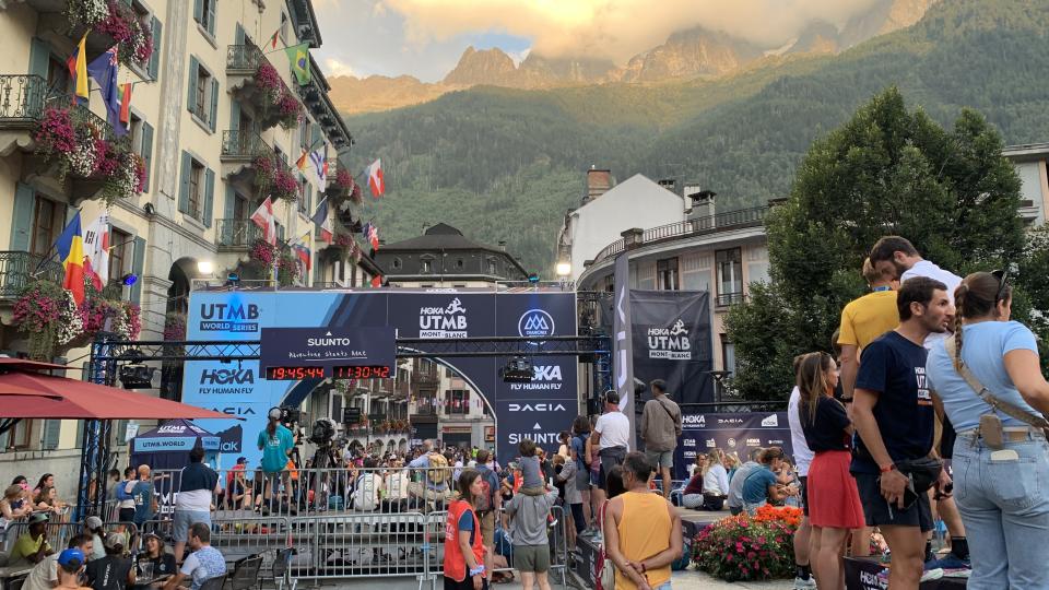 UTMB 2024 We're live at the starting line and history has already been