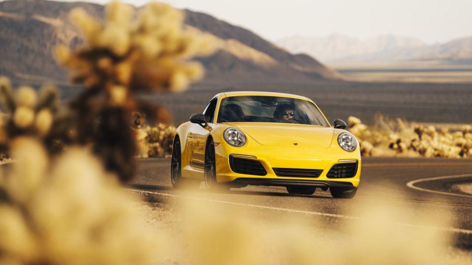 <p>Unlike a lot of its rivals, the Porsche 911 nails the balance between ride and handling, and that's especially true of the Carrera T. It handles beautifully, while remaining comfortable enough for every day use in spite of its low profile tires and sportier suspension setup.</p><p>Porsche came under a lot of fire for adopting electric power steering for the 991, and early iterations of the system were especially not well received. The engineers figured out how to make it work, and while the steering in the Carrera T isn't quite as sweet as it is in a GT3 RS, it's still nice. Of course, it doesn't wriggle around like it does in old 911s, but it gives the driver what they need.</p><p><em>Check out our entire first drive of the Carrera T <a href="https://www.roadandtrack.com/new-cars/road-tests/a25738091/2019-porsche-911-carrera-t-review-991-send-off/" rel="nofollow noopener" target="_blank" data-ylk="slk:here;elm:context_link;itc:0;sec:content-canvas" class="link ">here</a>. </em></p>