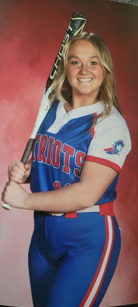 Jay County's Riah Champ was selected as The Star Press' 2023 Class 3A/4A softball Player of the Year.