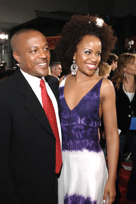 Director Kevin Rodney Sullivan and Kellee Stewart at the Hollywood premiere of Columbia Pictures' Guess Who