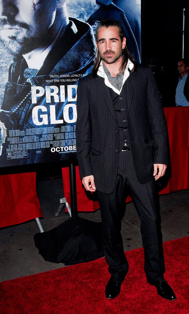 Pride and Glory NY Premiere 2008 Colin Farrell