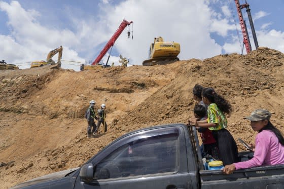 A construction site at Nusantara, where Indonesia is offering greater tax cuts and looser terms for land acquisitions as it struggles to attract investors to its $33 billion new capital project, in East Kalimantan province, on Mar. 8, 2023.<span class="copyright">Rony Zakaria—Bloomberg/Getty Images</span>