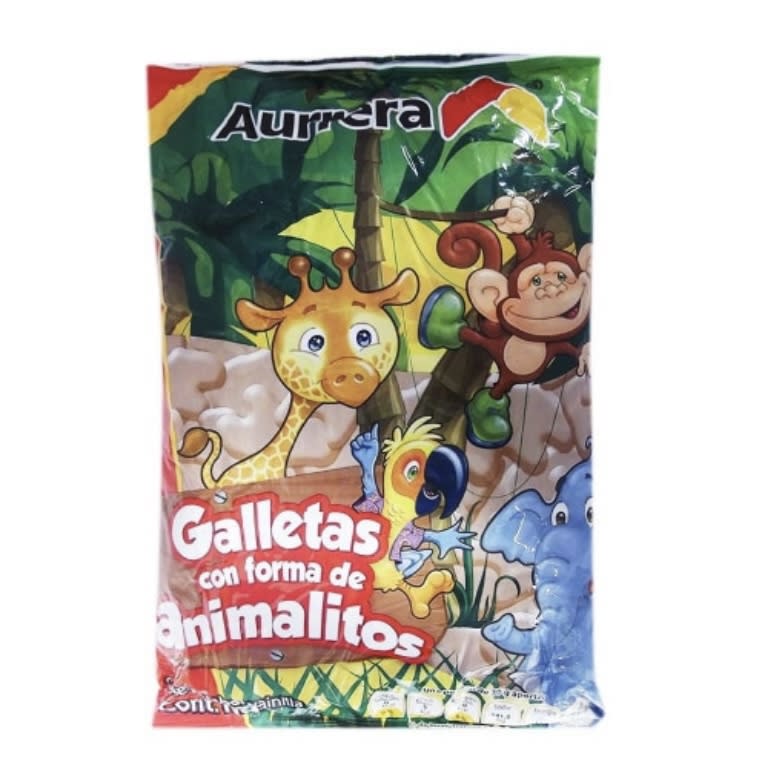 Galletas Bodega Aurrera en forma de animalitos