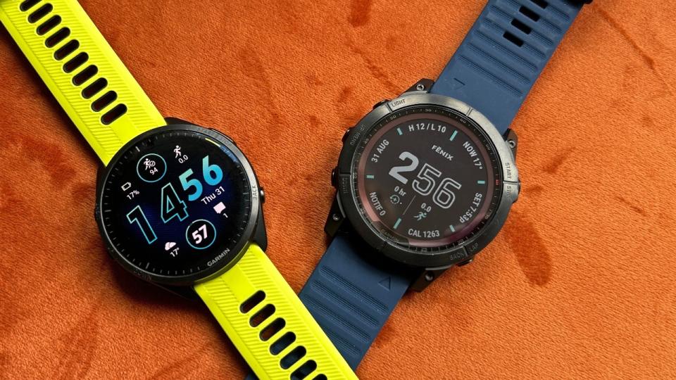 Garmin Forerunner 965 and Garmin Fenix 7