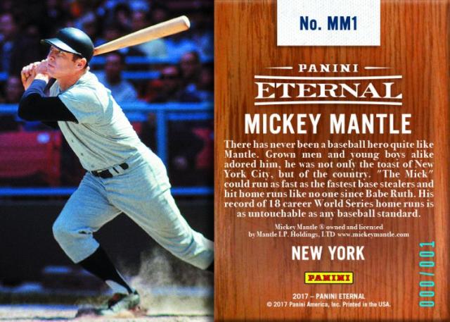 Mickey Mantle's sons dig through family vault for new baseball card release