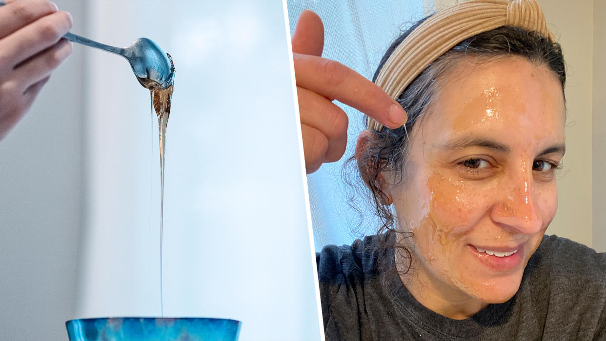 Does food belong in your skin care routine? I tried (and talked to experts about) some of TikTok's most popular food-as-beauty-products trends. (Photos: Jamie Davis Smith)
