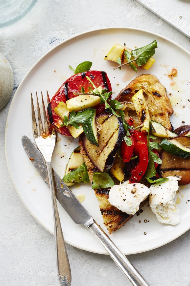 <p> The iconic French vegetable dish is reimagined into a delightfully tasty salad with this easy-to-follow recipe. Topped off with fresh mozzarella, you'll be savoring every bite.</p><p><a href="https://www.womansday.com/food-recipes/food-drinks/recipes/a59407/ratatouille-salad-recipe/" rel="nofollow noopener" target="_blank" data-ylk="slk:Get the Ratatouille Salad recipe.;elm:context_link;itc:0;sec:content-canvas" class="link "><em>Get the Ratatouille Salad recipe.</em></a></p>