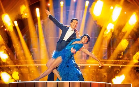 Emma and Anton's showdance