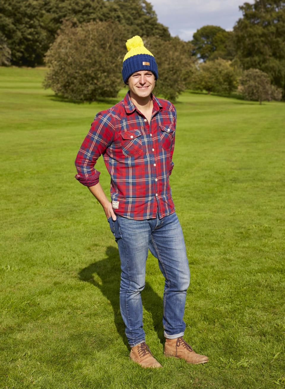 Countryfile presenter Matt Baker will be joined by 13-year-old Saul on a ramble in Northern Ireland to raise money for BBC Children in Need later this year (Neil Sherwood/BBC/PA) (PA Media)