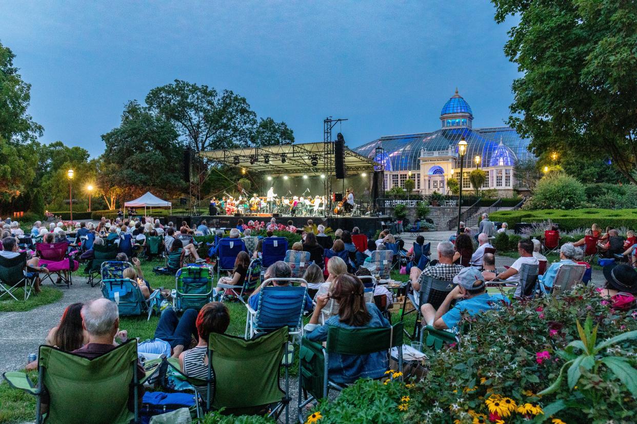 This year's Summer Music Series will have two concerts at the Franklin Park Conservatory at 8 p.m. on Thursday, Aug. 8 and Friday, Aug. 9, featuring two different programs.