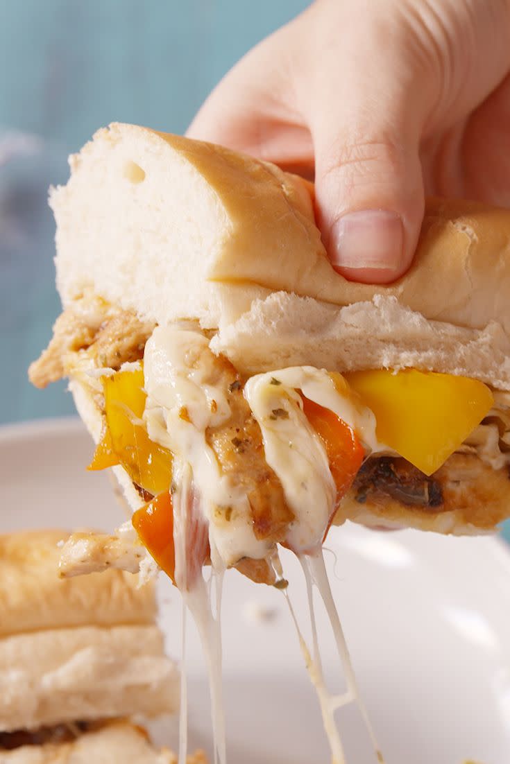 Chicken Cheesesteaks