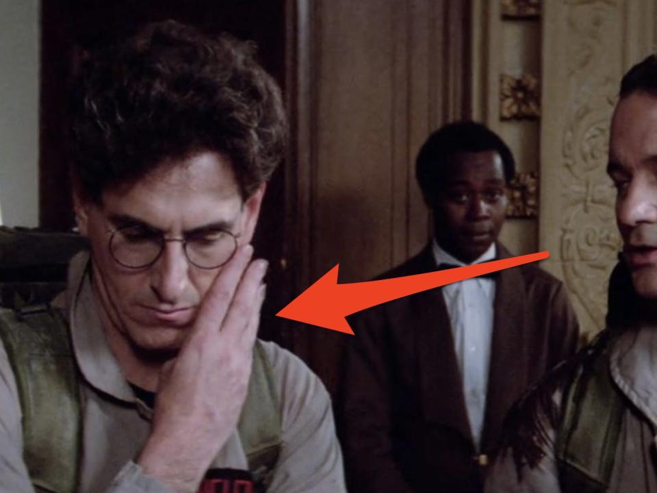 egon and peter in ghostbusters