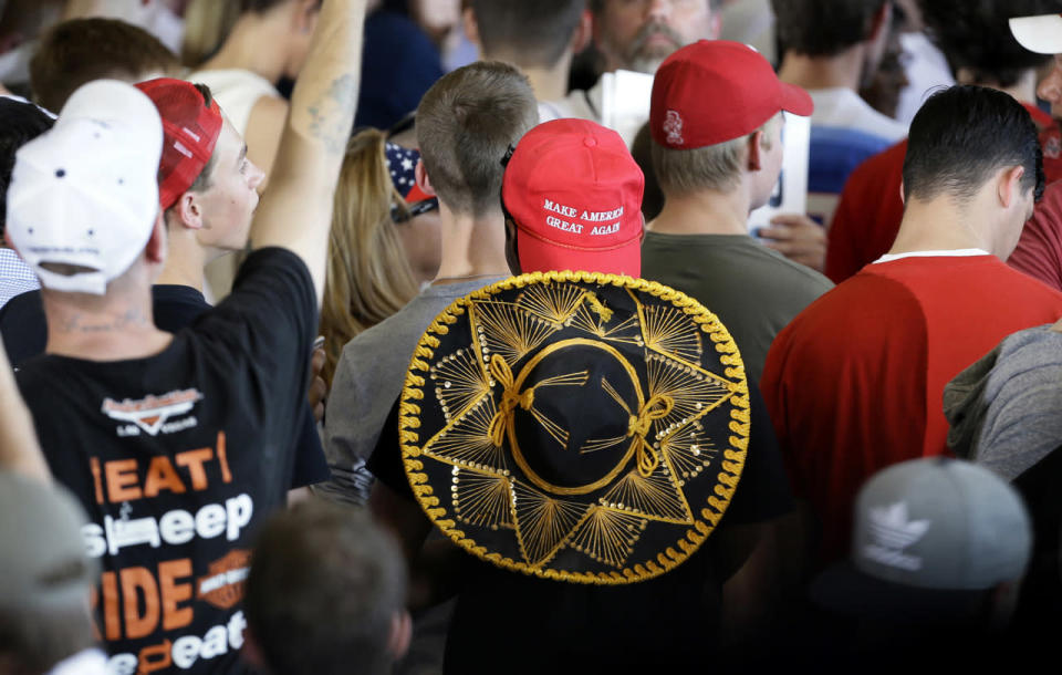 Sporting a sombrero in Omaha