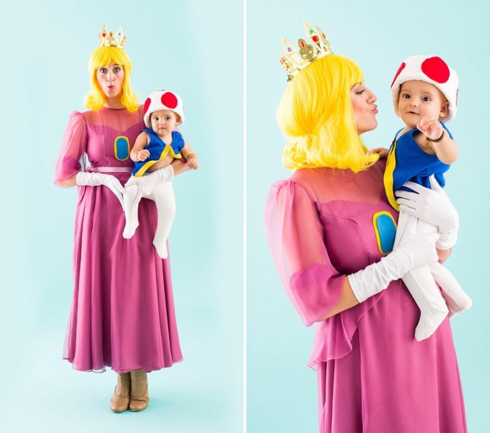 Princess Peach Toadstool Costume