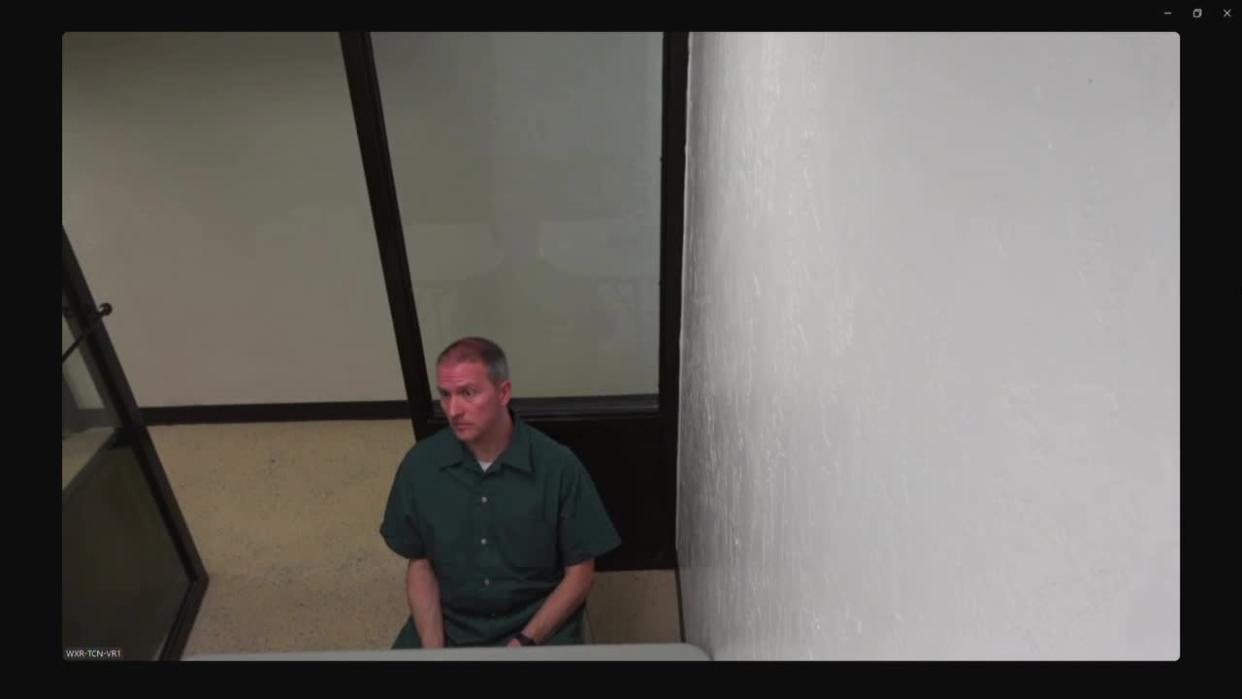 <div>Chauvin appears in court remotely for tax fraud hearing (FOX 9).</div>