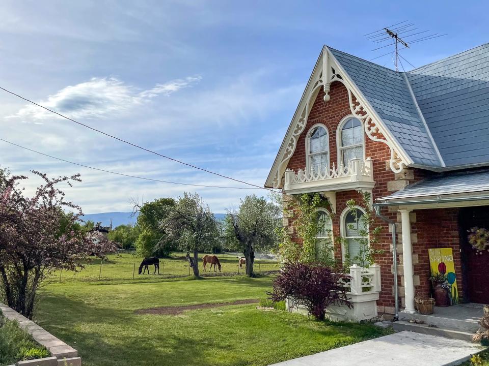 A home in downtown Midway, Utah.