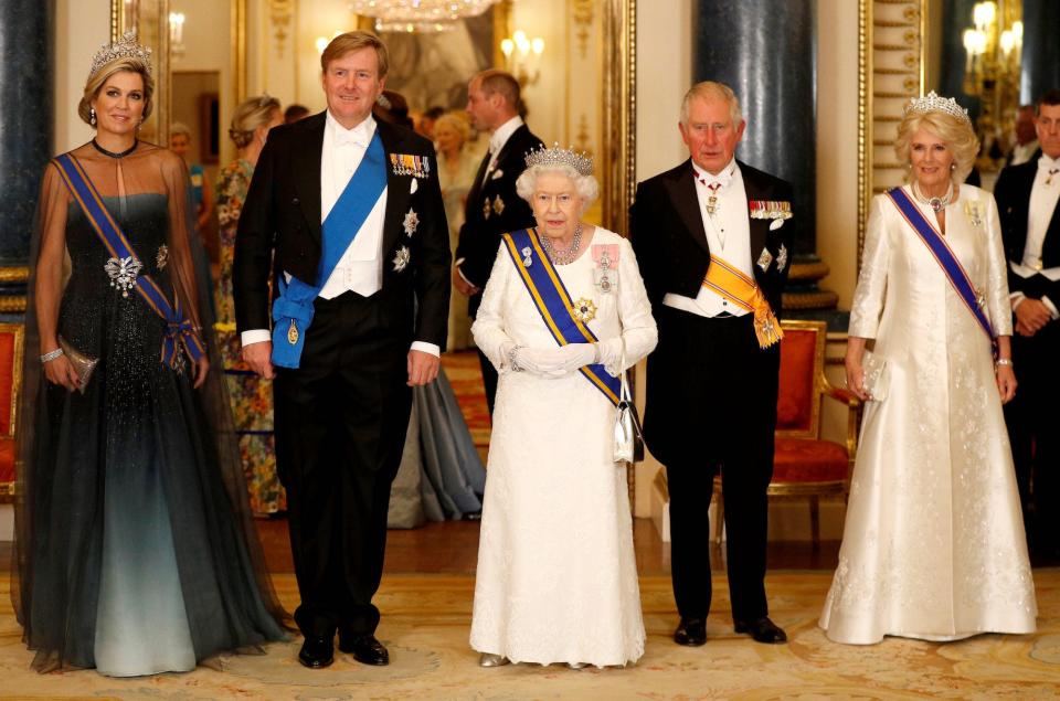 Dutch royals and British royals