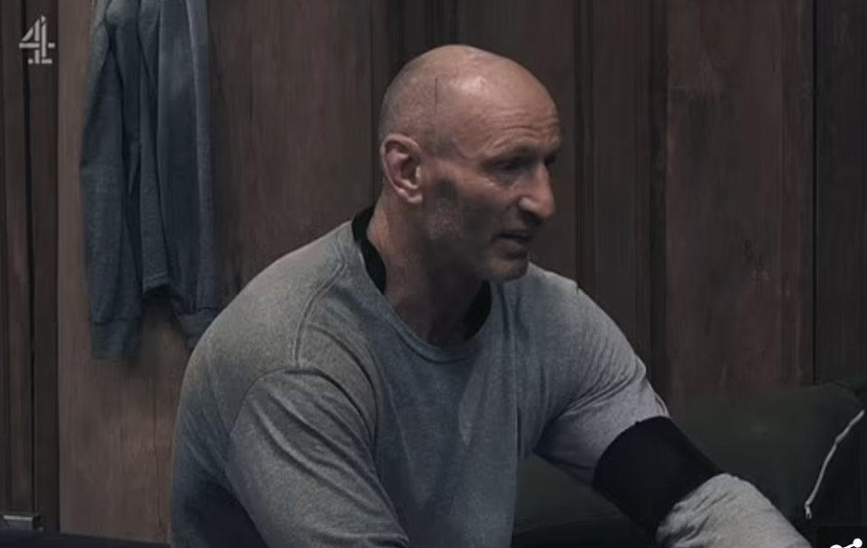 Gareth Thomas opened up during Sunday night’s instalment (Image: Channel 4)