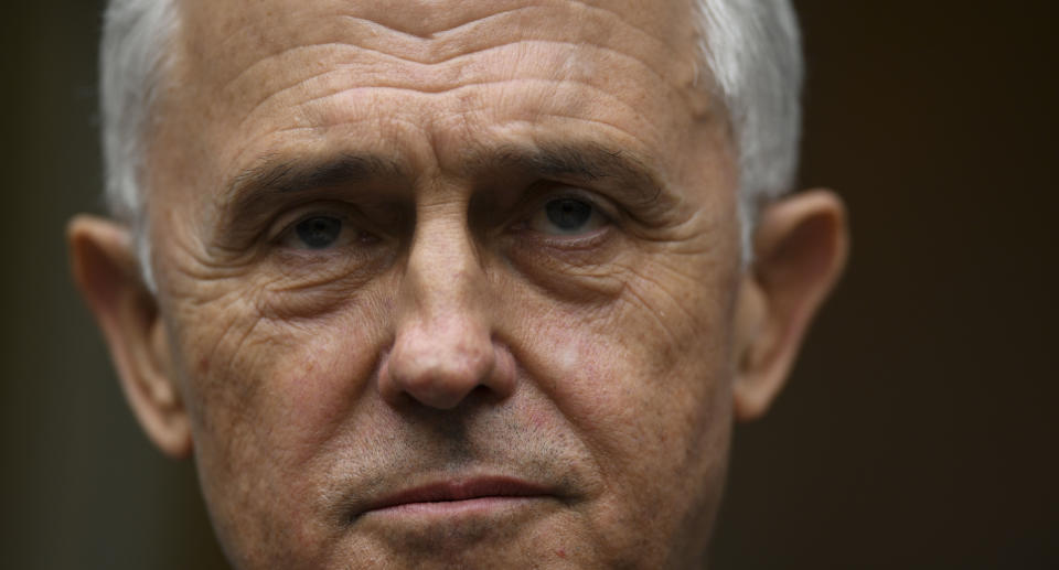 Mr Turnbull says he will stand down if the spill motion goes ahead. Source: AAP