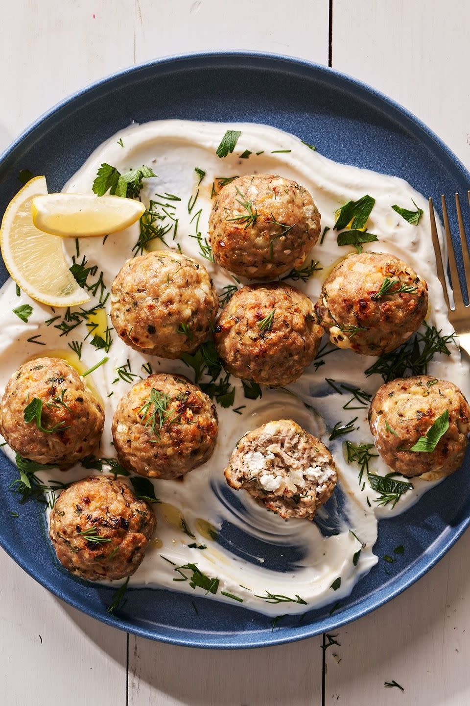 Turkey Feta Meatballs