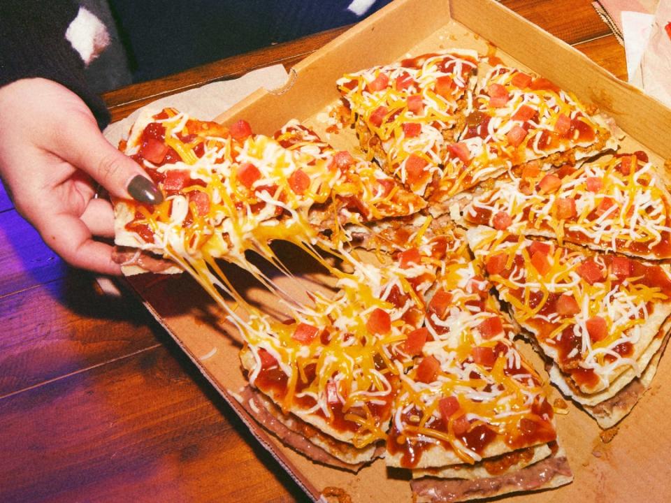 Taco Bell Big A** Mexican Pizza