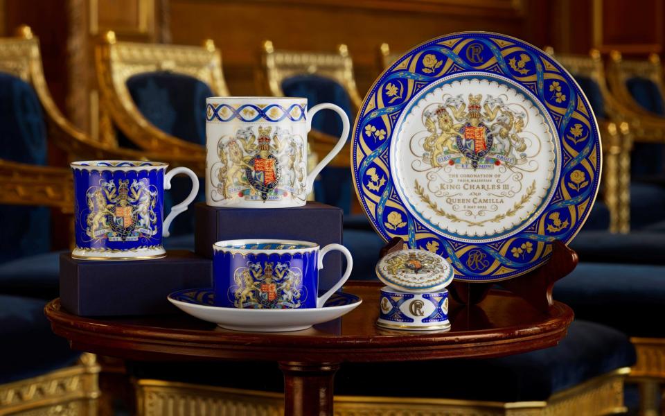 Official commemorative range to mark the Coronation of Their Majesties King Charles III and Queen Camilla