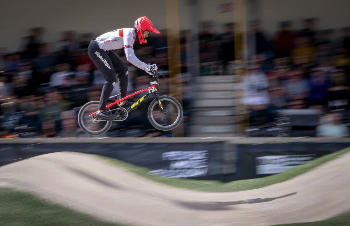 Kye Whyte raced to third place in Glasgow (Jane Barlow/PA) (PA Wire)