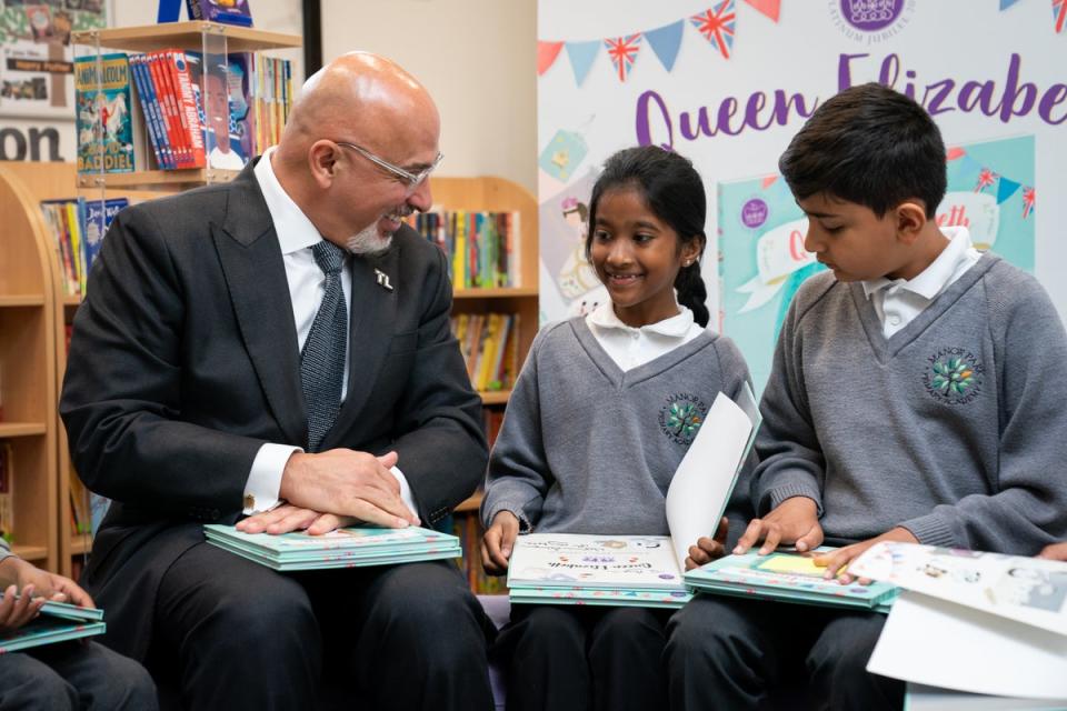 Education Secretary Nadhim Zahawi said he hopes to help schools facing rising energy and food costs (PA) (PA Wire)