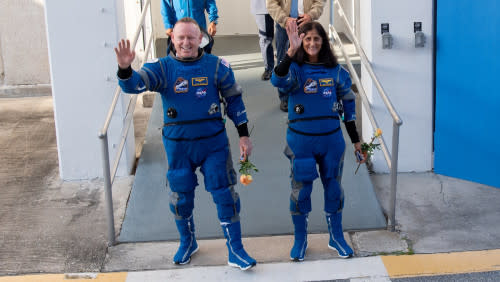 Butch Suni Boeing Starliner Crew Test Flight - NASA Joel Kowsky