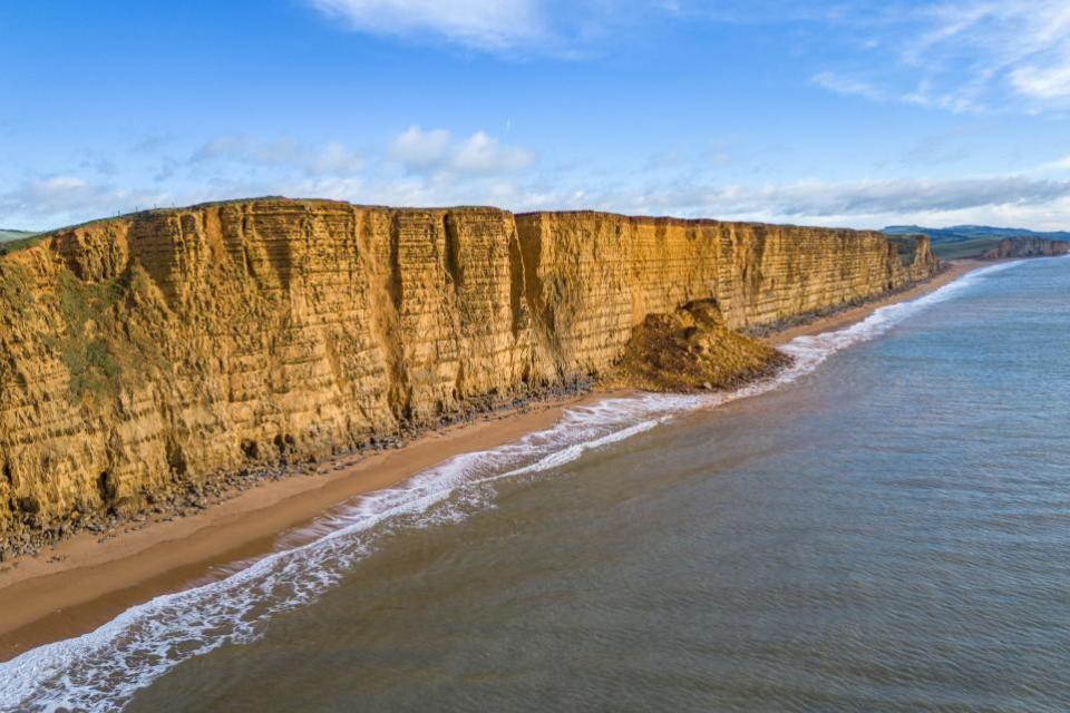 Dorset Echo : Un autre coin de l'éboulement.  Image: James Loveridge Photographie