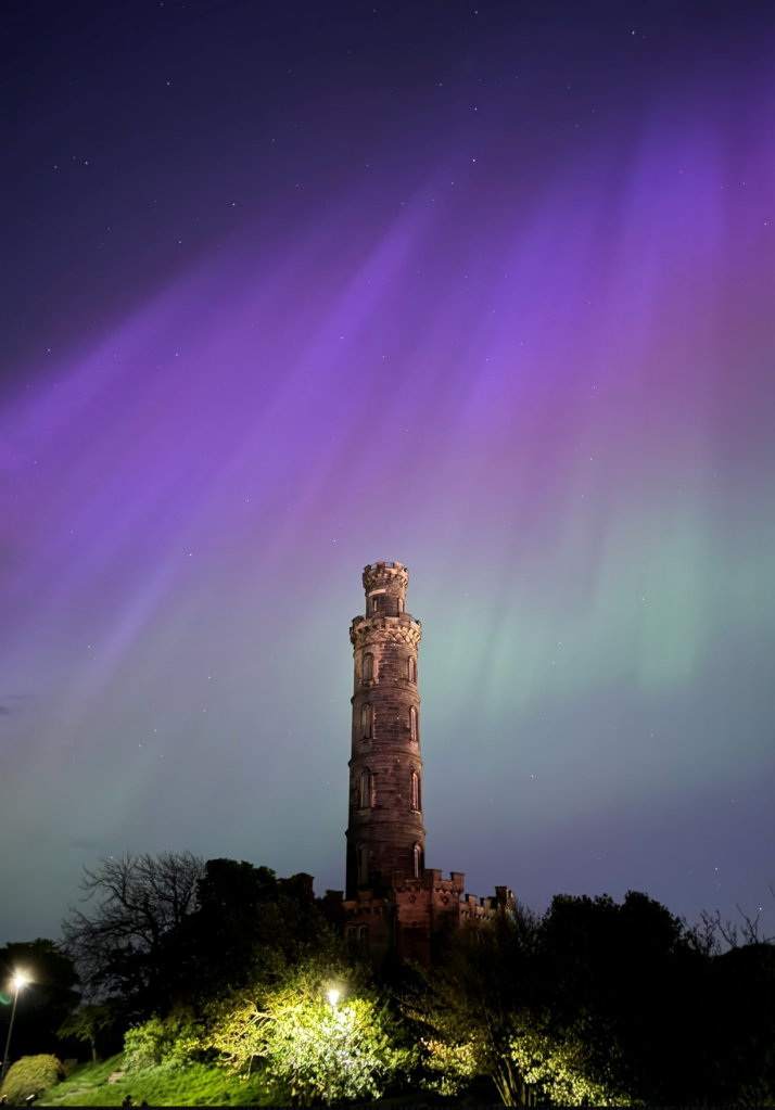 Edimburgo, Escocia. (Crédito: Jacob Anderson/ @itwasjacob vía X)