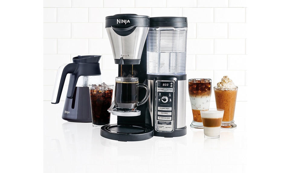 Ninja Coffee Bar Auto-iQ Brewer with Glass Carafe (Photo: Walmart)