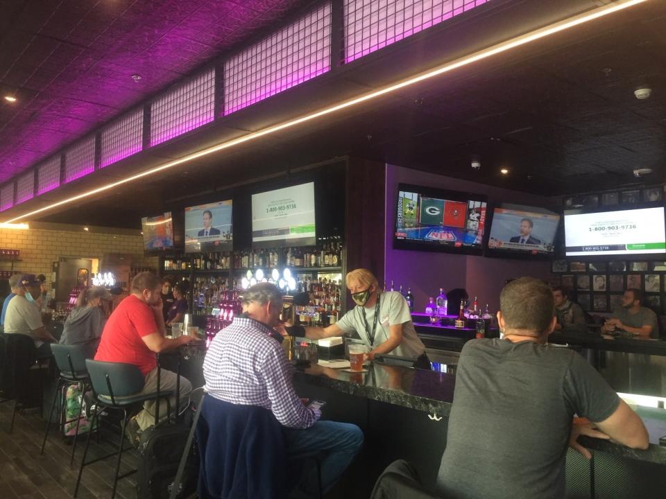 Tootsie's Orchid Lounge debuted its freshly upgraded location at the Nashville International Airport in October 2020, featuring what is now the airport's longest bar.