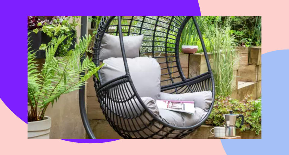 If you're after a egg chair don't miss this deal. (Argos / Yahoo Life UK)